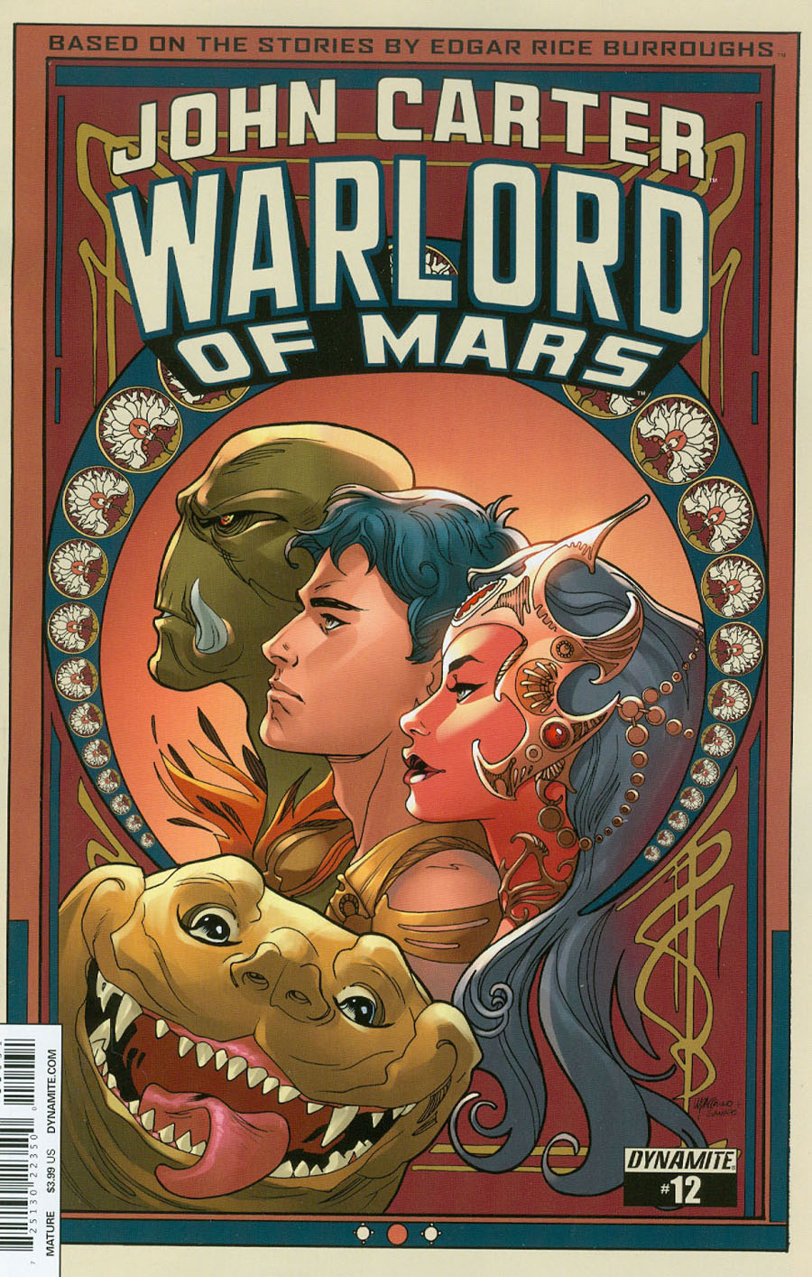 John Carter Warlord Of Mars Vol 2 #12 Cover C Variant Emanuela Lupacchino Cover