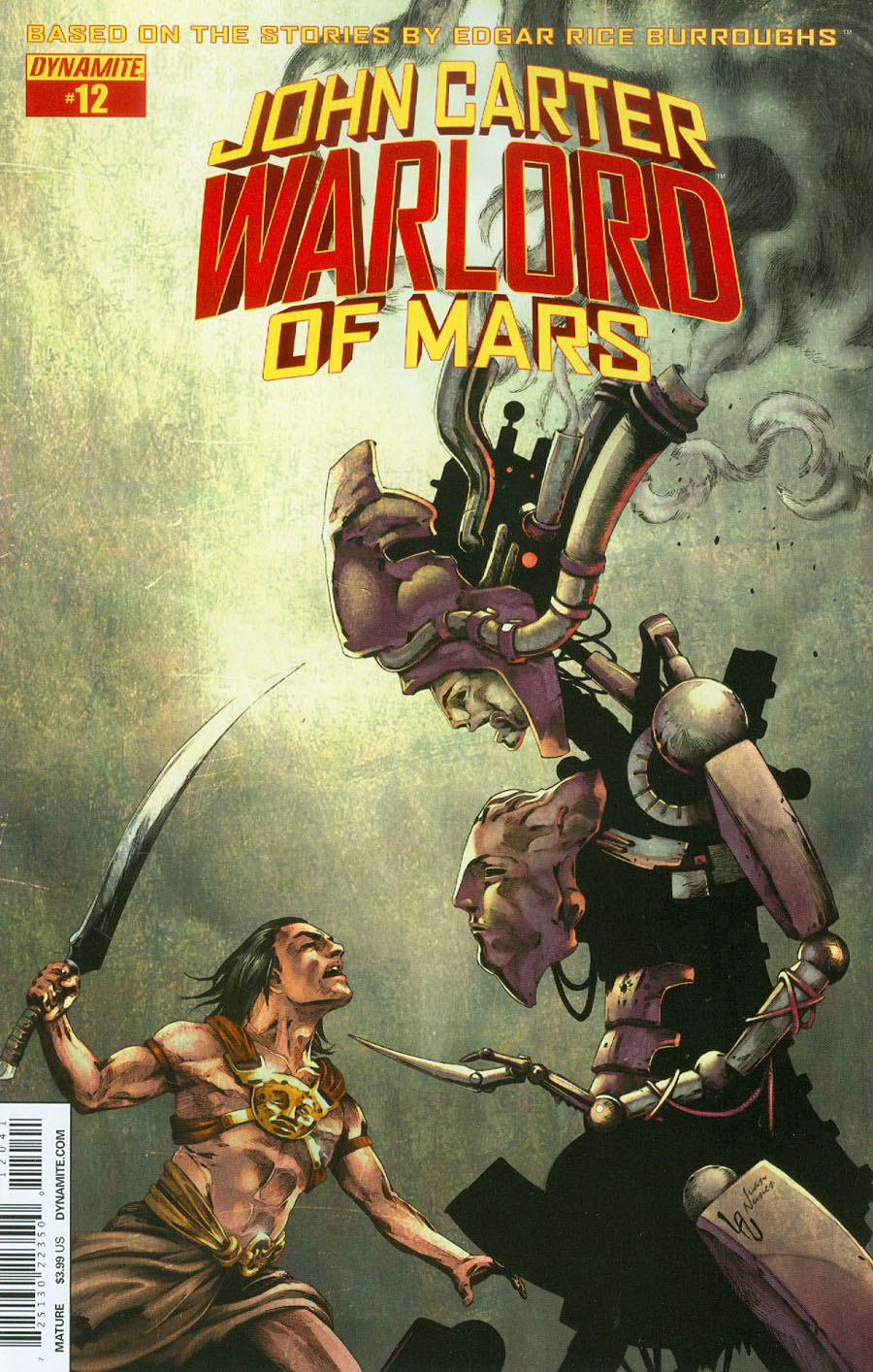 John Carter Warlord Of Mars Vol 2 #12 Cover D Variant Jonathan Lau Subscription Cover