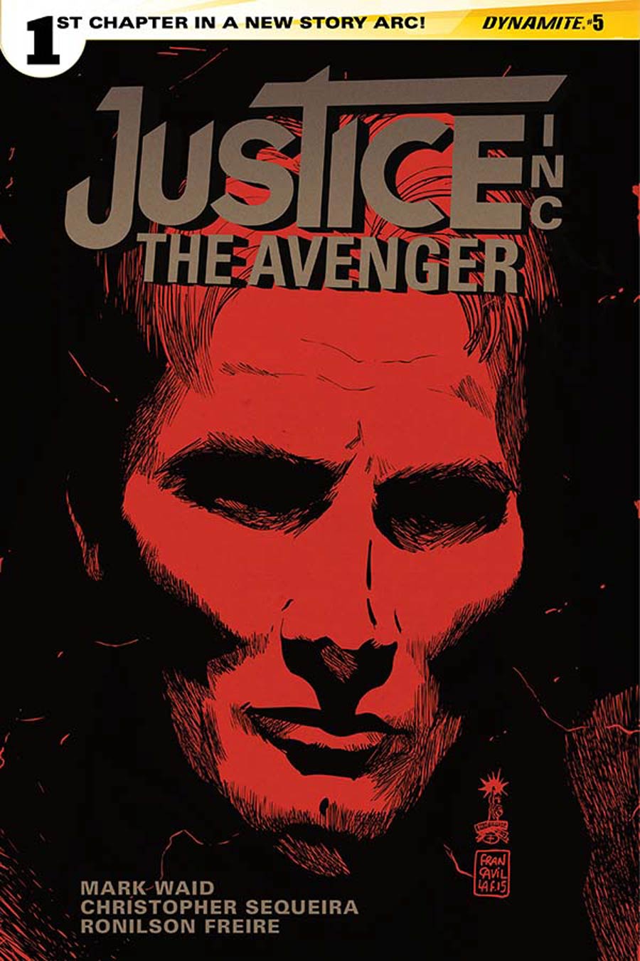 Justice Inc The Avenger #5 Cover A Regular Francesco Francavilla Cover