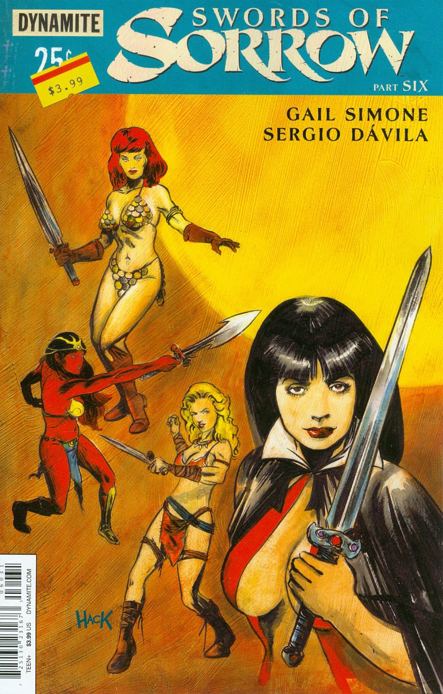Swords Of Sorrow #6 Cover C Variant Robert Hack Subscription Cover