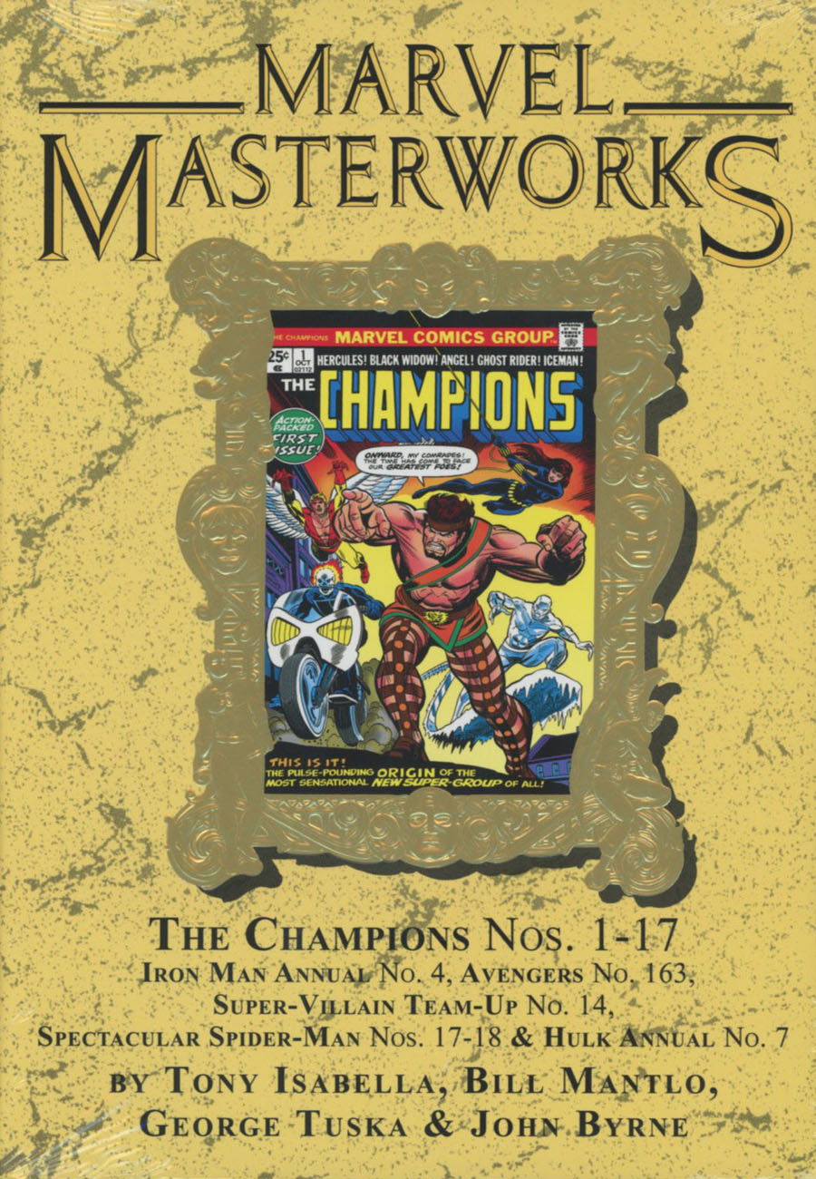 Marvel Masterworks Champions Vol 1 HC Variant Dust Jacket