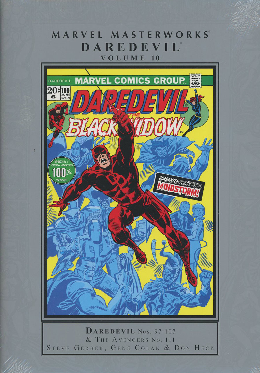 Marvel Masterworks Daredevil Vol 10 HC Regular Dust Jacket