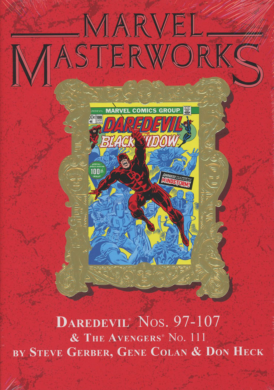 Marvel Masterworks Daredevil Vol 10 HC Variant Dust Jacket