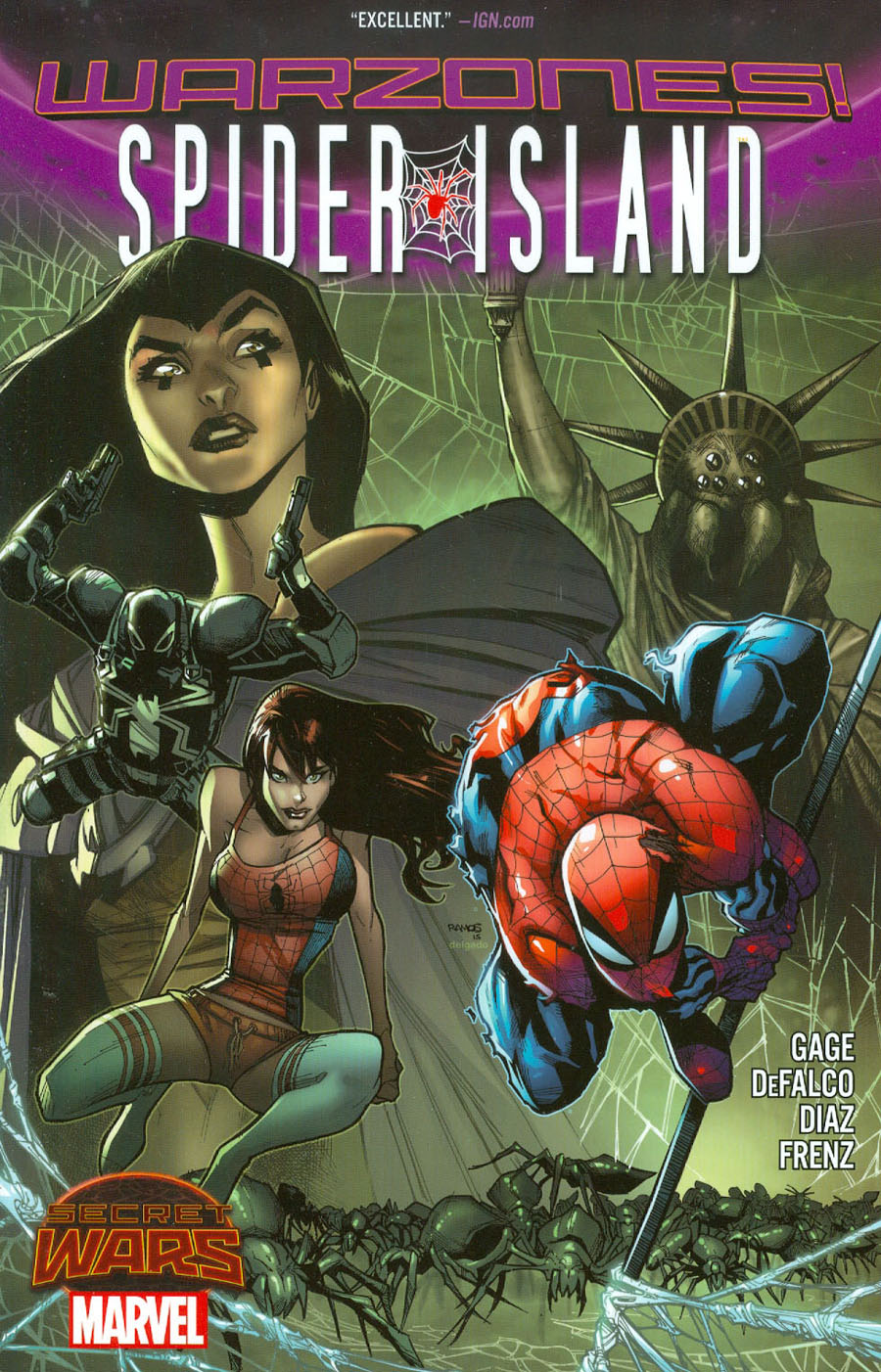 Spider-Island Warzones TP