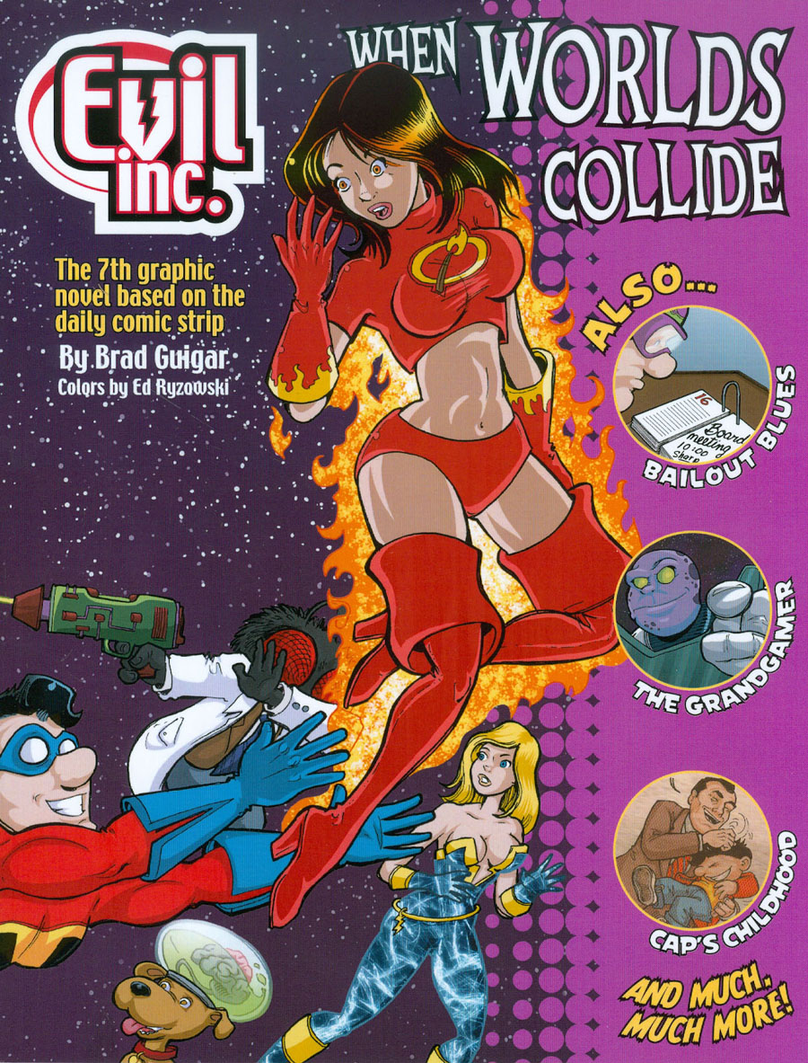 Evil Inc Annual Report Vol 7 When Worlds Collide TP