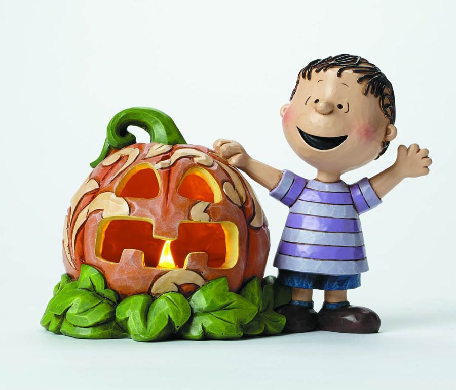 Peanuts By Jim Shore Linus And The Great Pumpkin Figurine