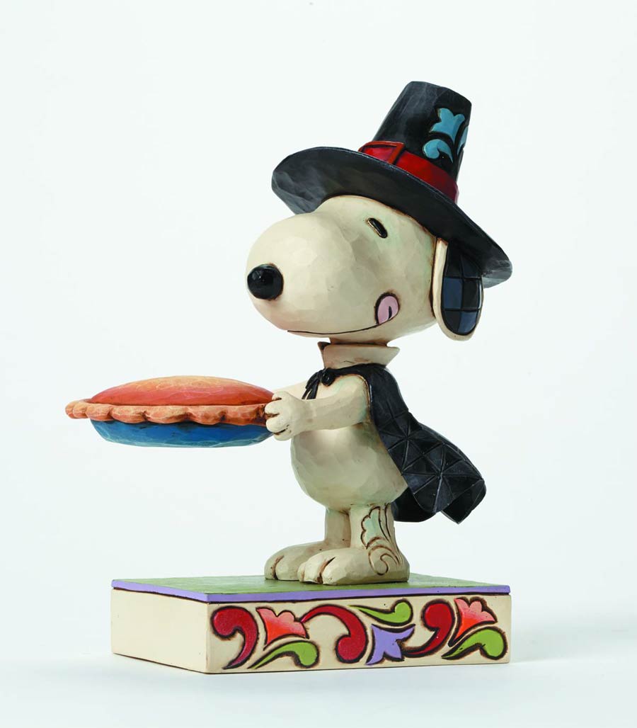 Peanuts By Jim Shore Pilgrim Snoopy Figurine