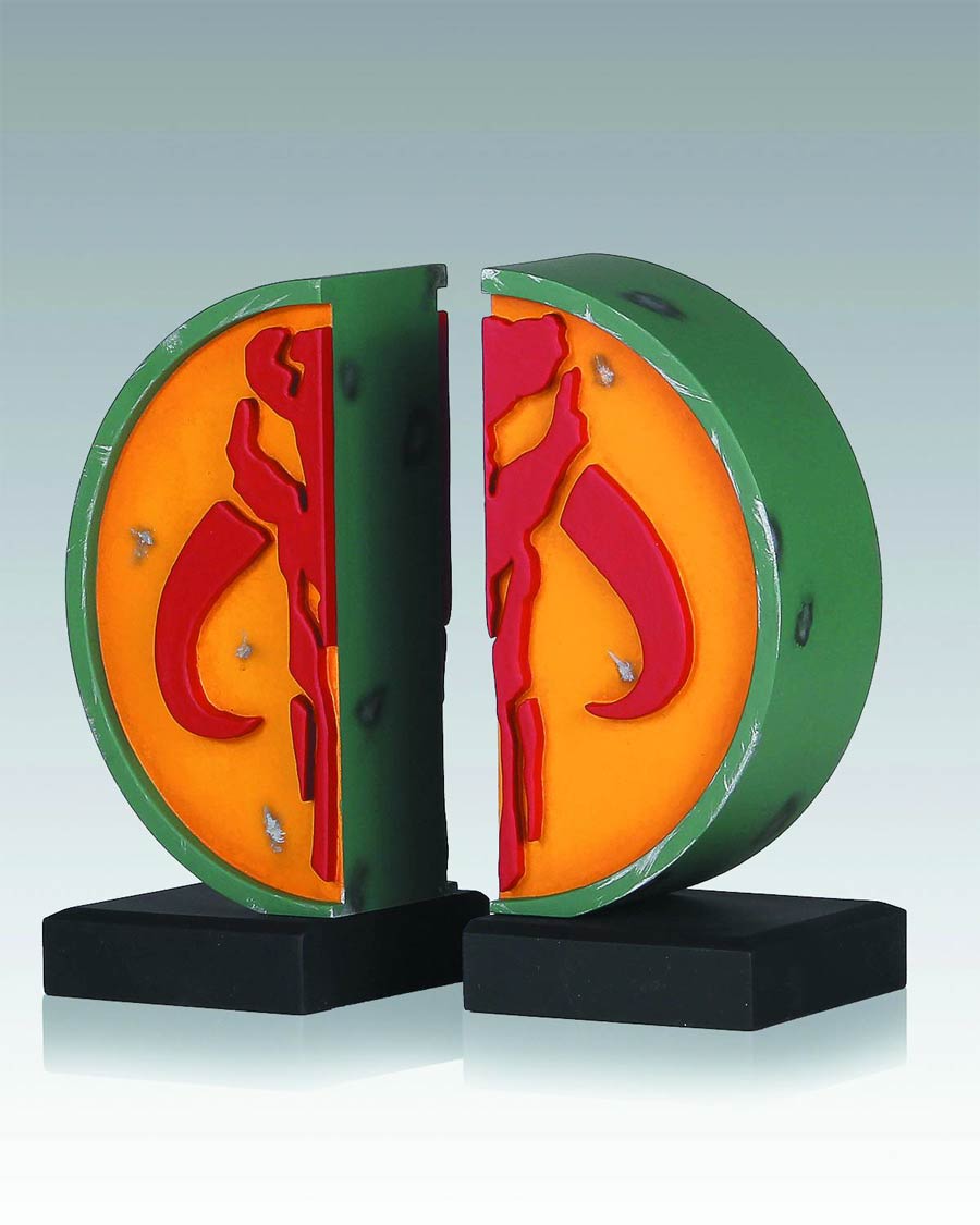 Star Wars Mandalorian Bookends