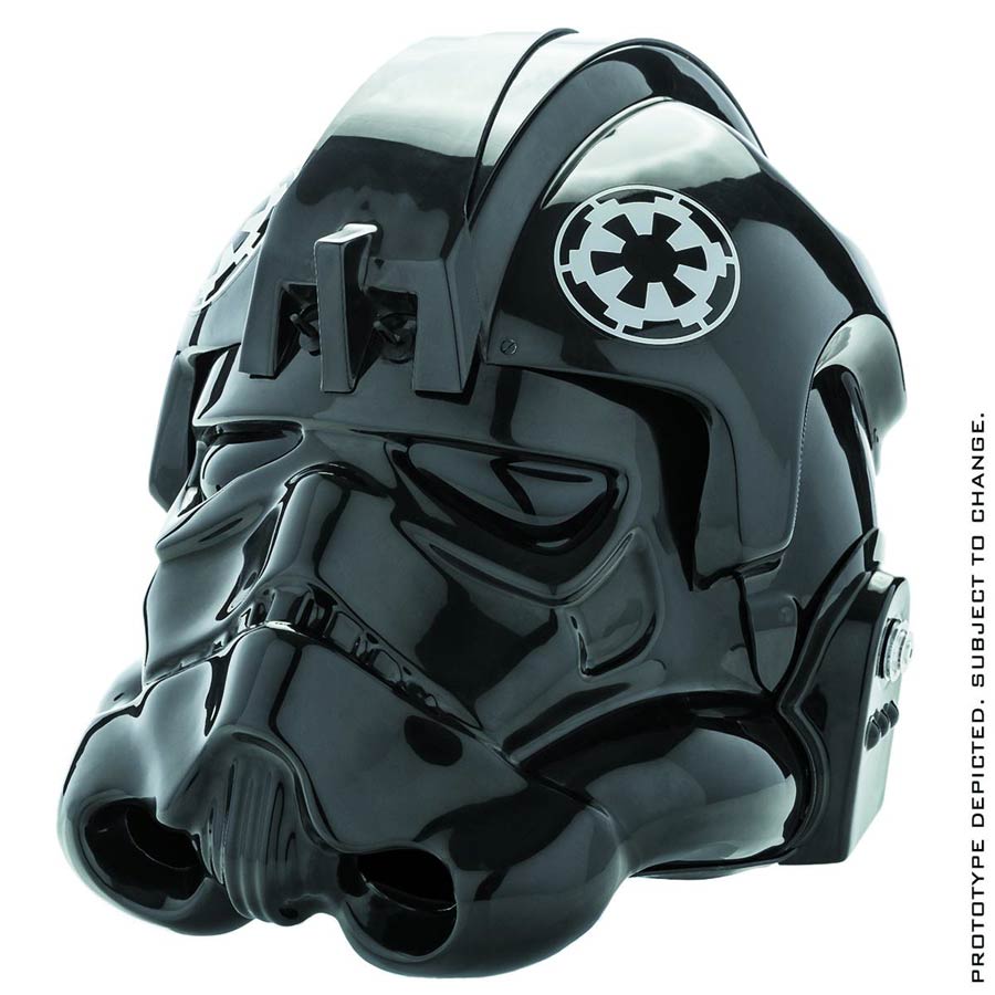 Star Wars TIE Pilot Helmet Standalone Replica