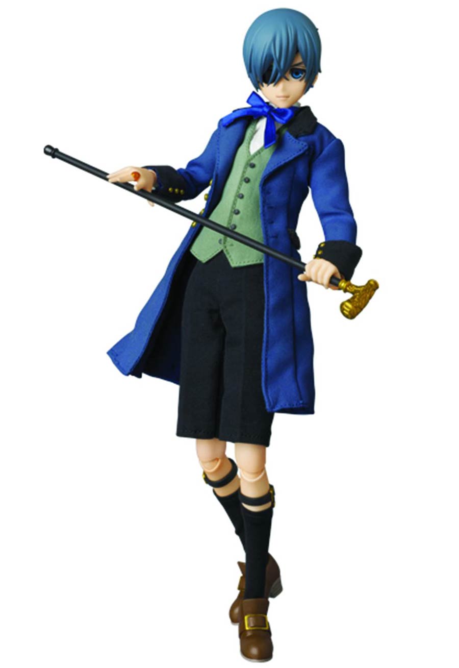 Black Butler Book Of Circus Ciel Phantomhive Real Action Hero Action Figure