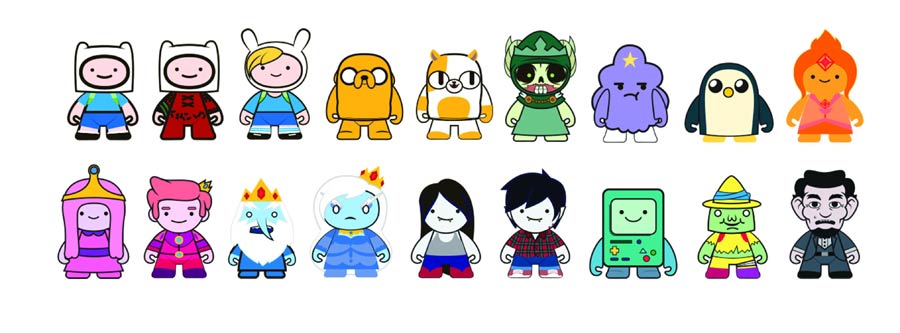 Adventure Time 3-Inch Mini Series Figure Blind Mystery Box 20-Piece Display