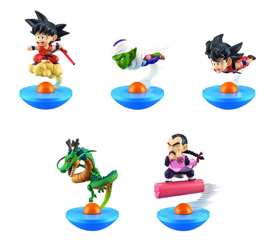 Dragon Ball Z Yura Kore Mini Figure Blind Mystery Box 5Piece Display
