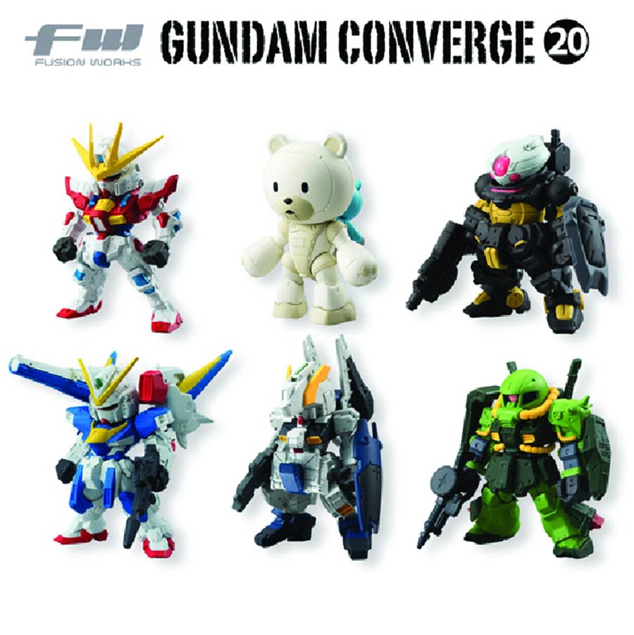 FW Gundam Converge 20 - Box Of 10 Figures