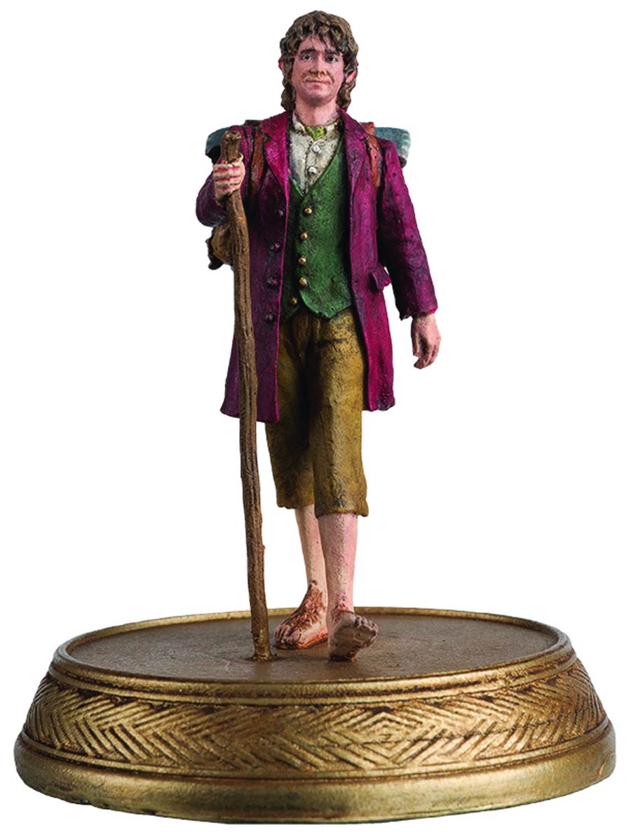 Hobbit Motion Picture Trilogy Figurine Collection Magazine #3 Bilbo Baggins