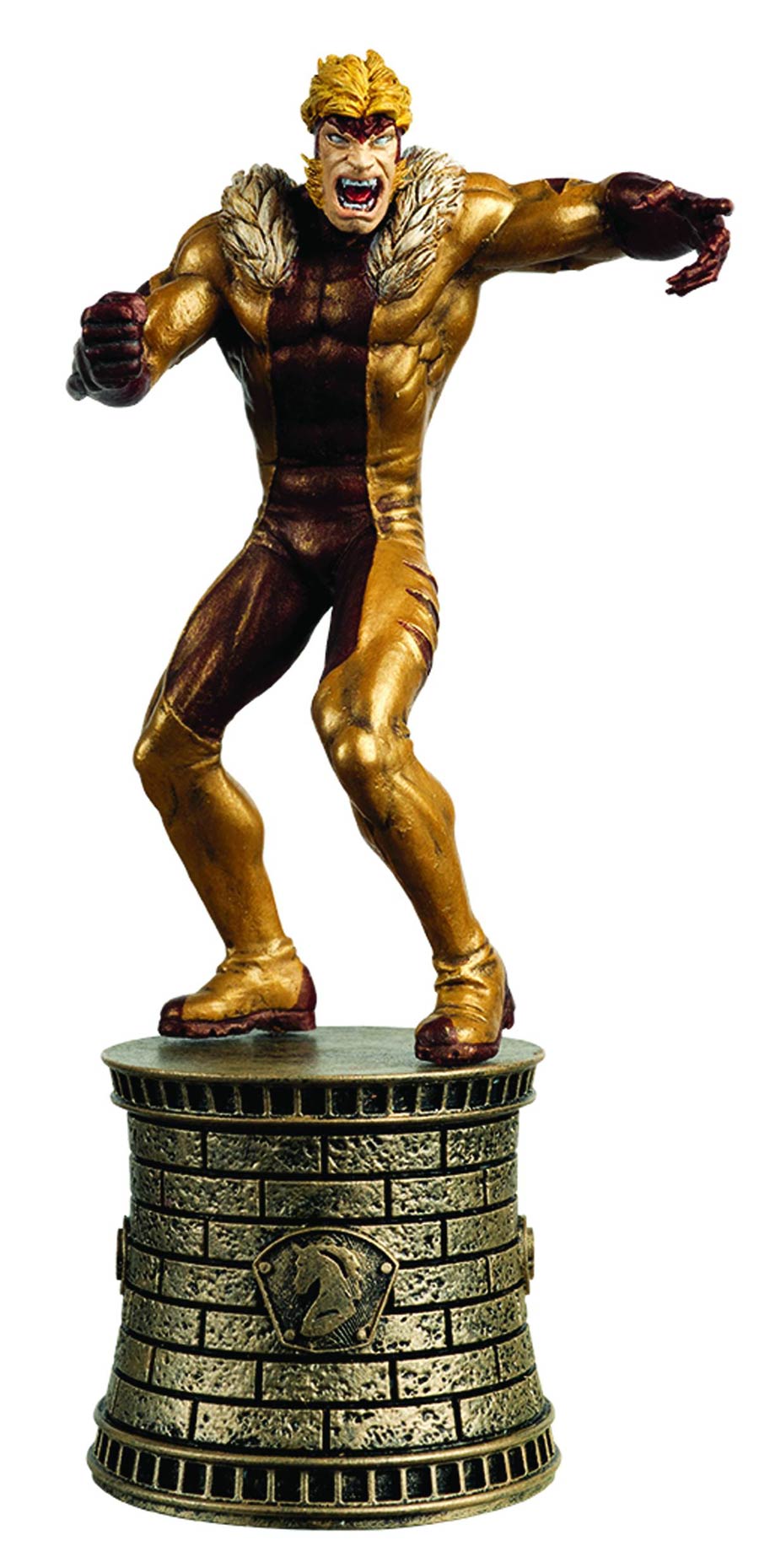 Marvel Chess Figure Collector Magazine #49 Sabretooth Black Knight