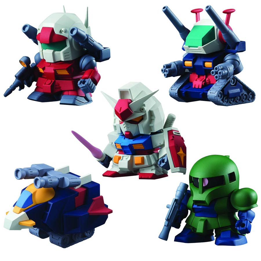 Build Model Gundam Vol 3 - Box Of 10 Figures