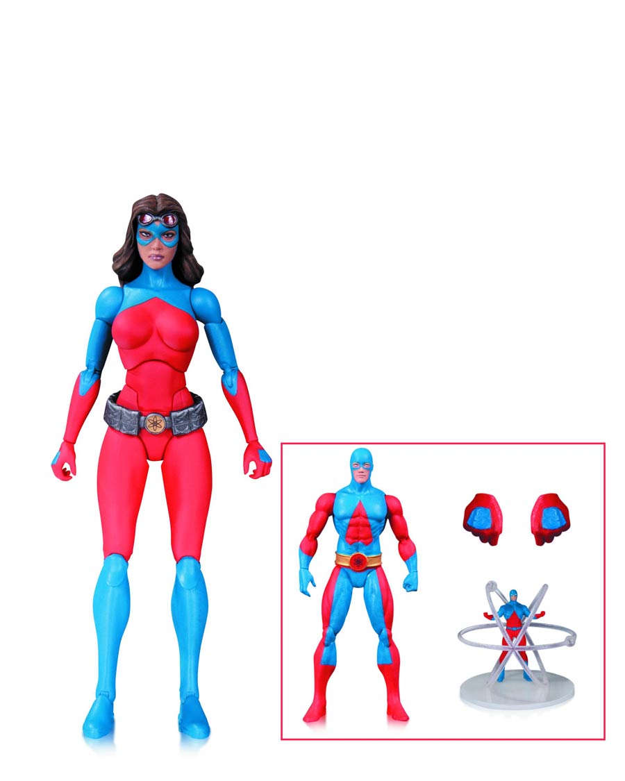 DC Comics Icons 12 Atomica Forever Evil Deluxe Action Figure