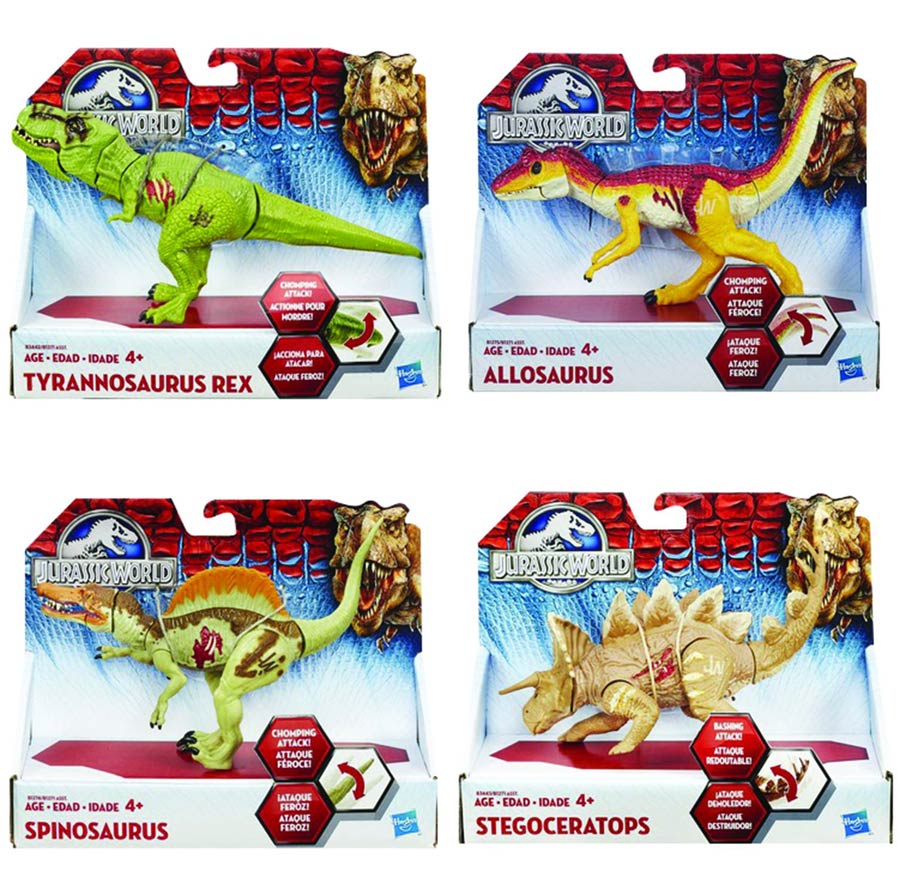 Jurassic World Bashers & Biters Action Figure Assortment Case 201503