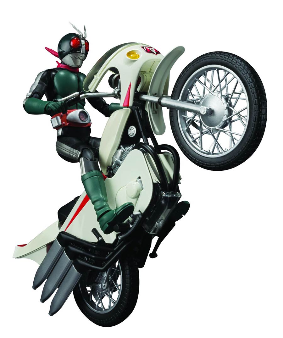 Kamen Rider S.H.Figuarts - Masked Rider 2 & Remodeled Cyclone Bike Action Figure Box Set