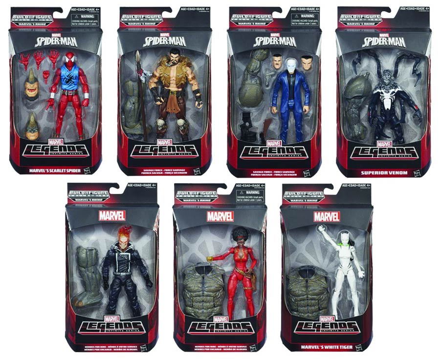 Spider-Man Infinite Legends 6-Inch Action Figure Assortment Case 201502