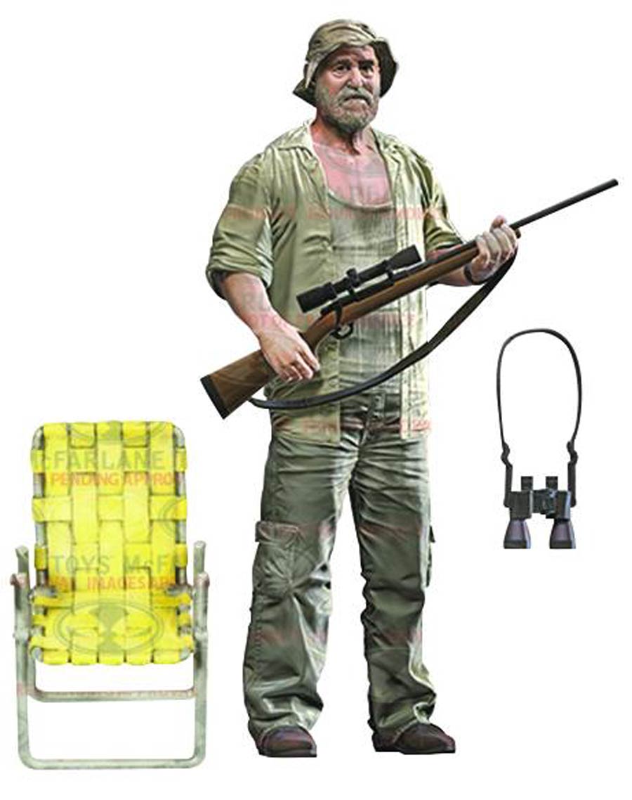 Walking Dead TV Series 8 Dale Action Figure Case
