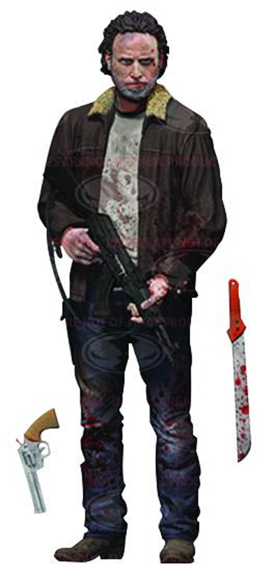 Walking Dead TV Series 8 Rick Grimes Action Figure Case