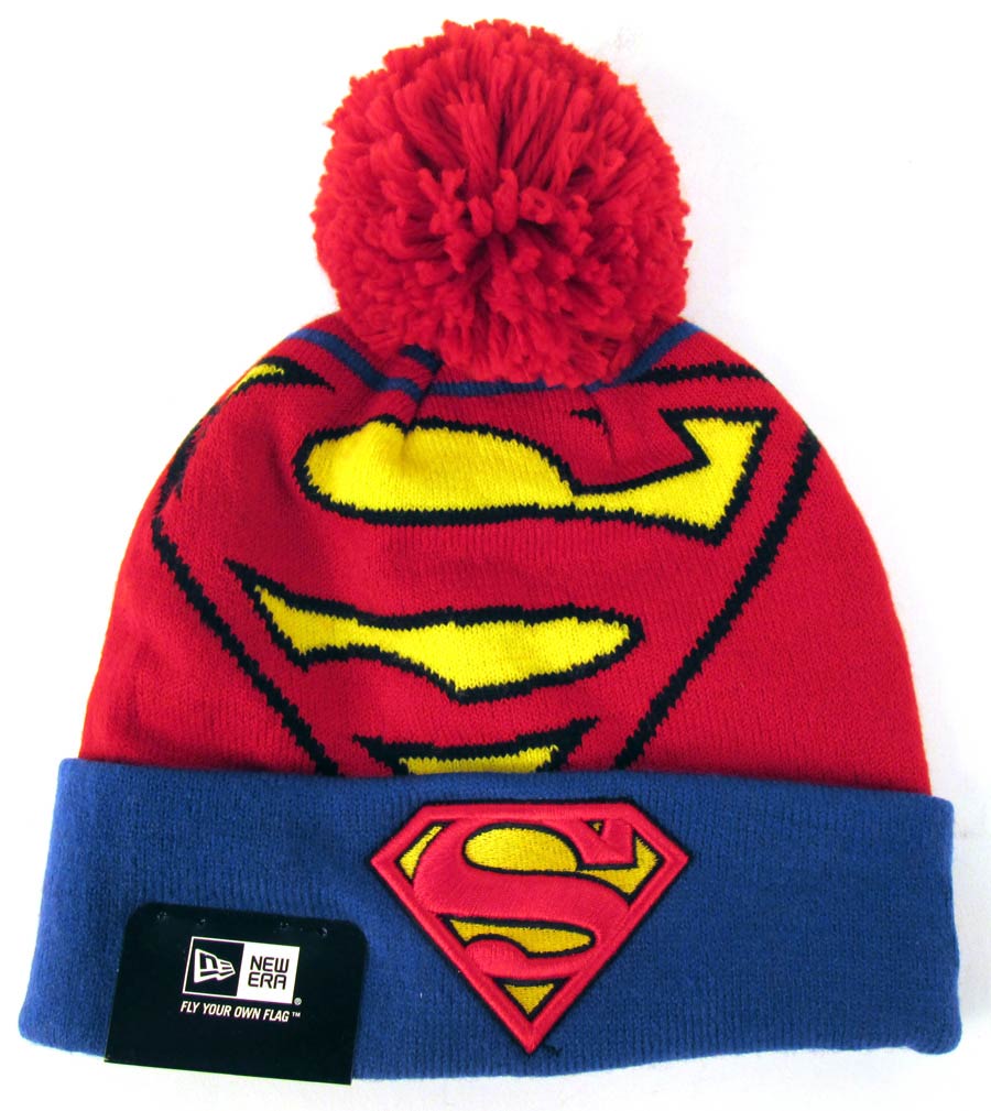 Superman Logo Whiz Knit Cap