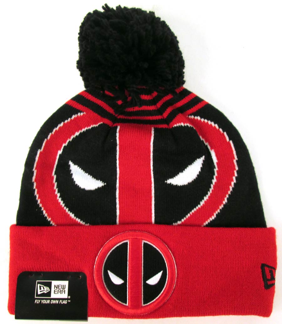 Deadpool Logo Whiz Knit Cap