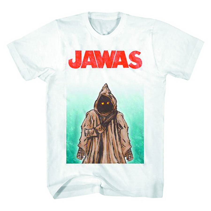 Star Wars Jawas White T-Shirt Large