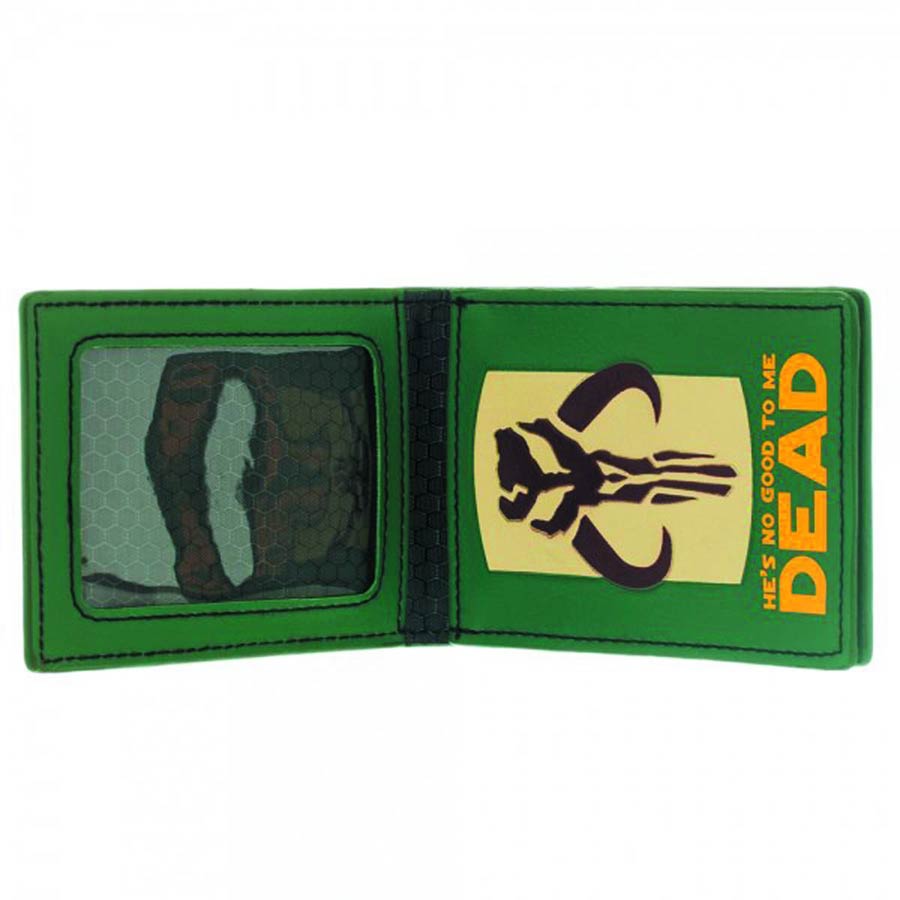 Star Wars Boba Fett Badge Folder Wallet