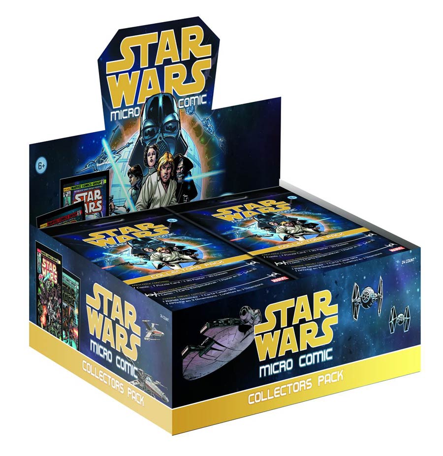 Star Wars Micro Comic Collectors Pack Box