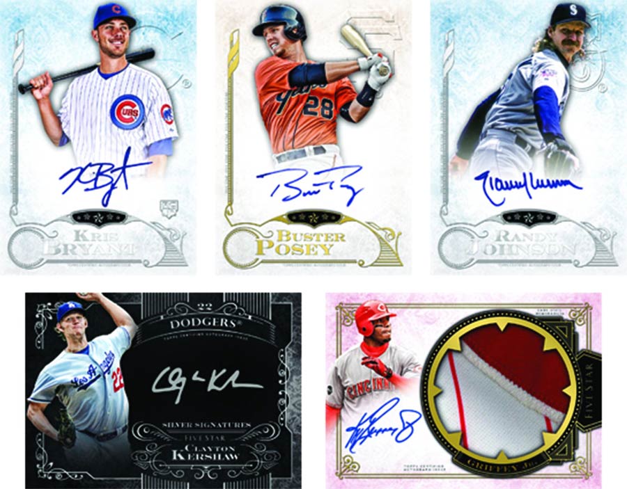 Topps 2015 Five Star Baseball Trading Cards Box
