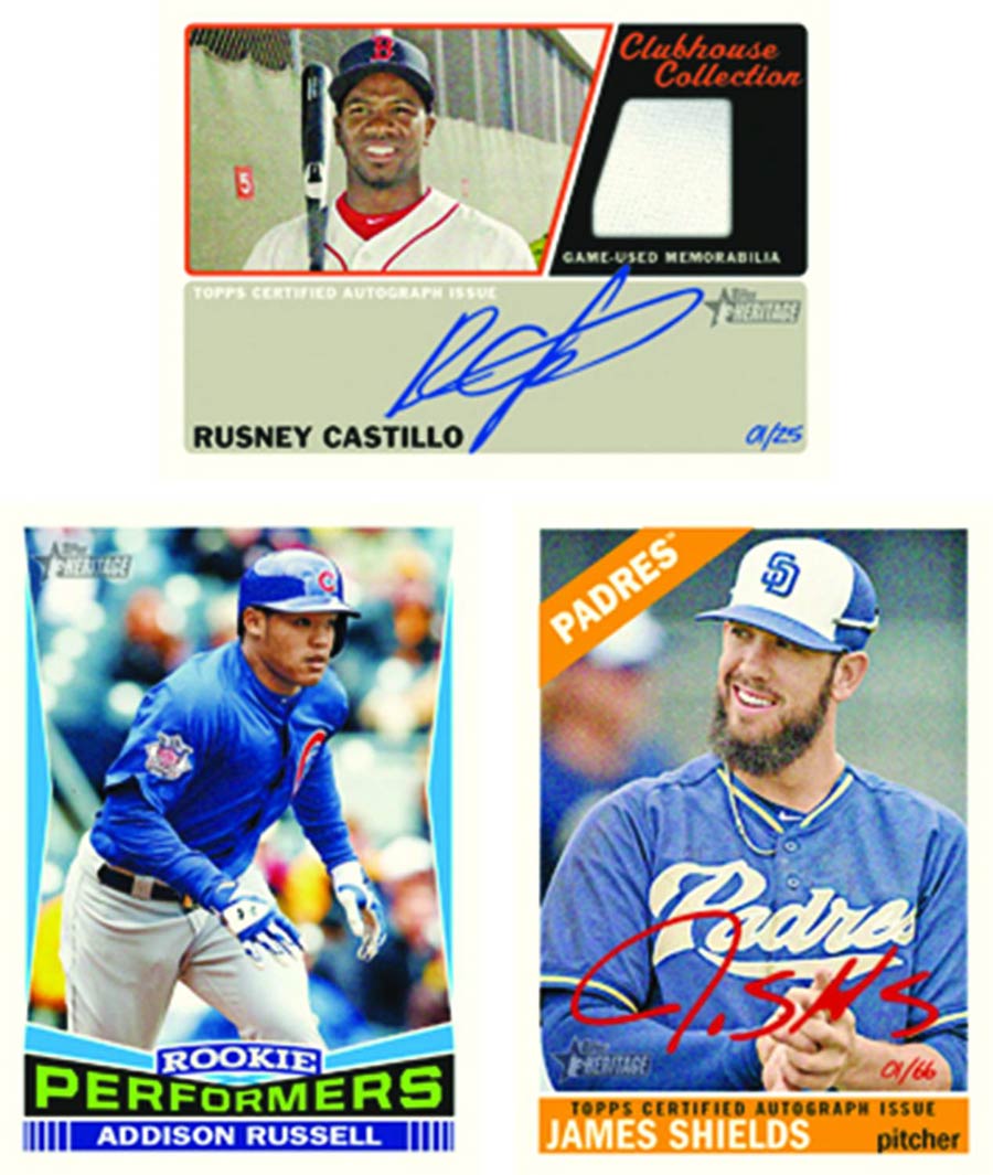Topps 2015 Heritage Baseball High Number Trading Cards Box