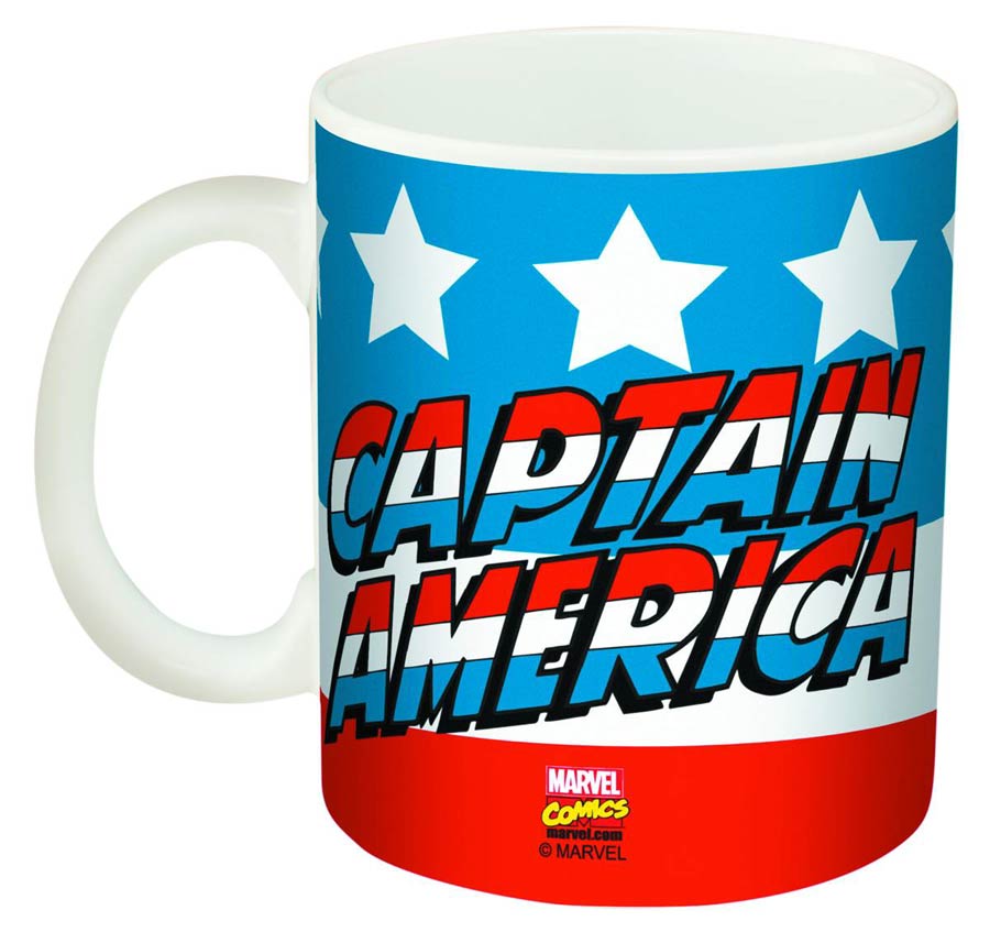 Captain America 11.5-Ounce Ceramic Mug