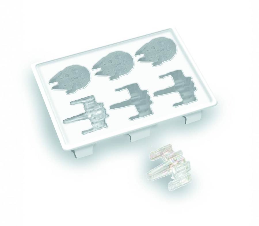 Star Wars X-Wing & Millennium Falcon Ice Cube Tray