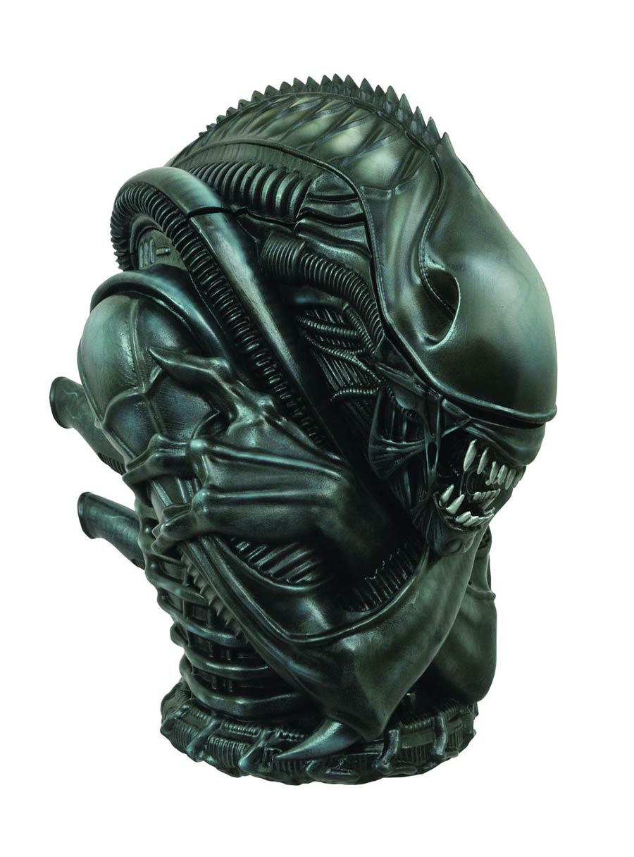 Aliens Warrior Ceramic Cookie Jar