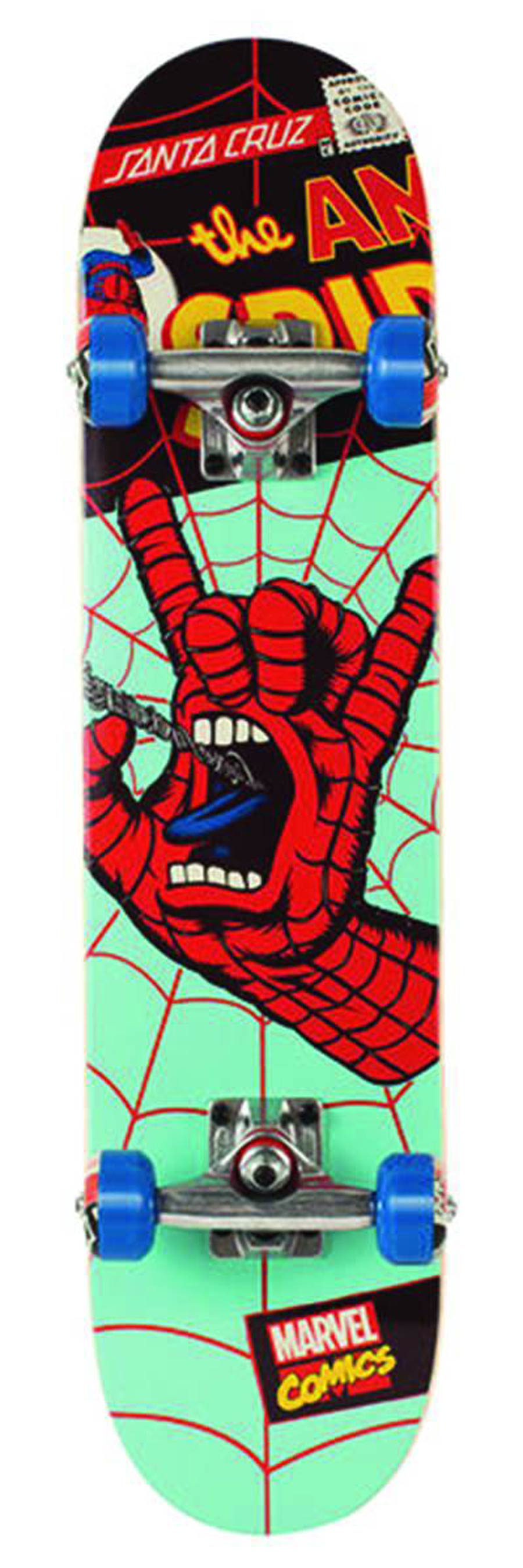 Marvel Spider-Man Hand Micro SK8 Completes Skateboard