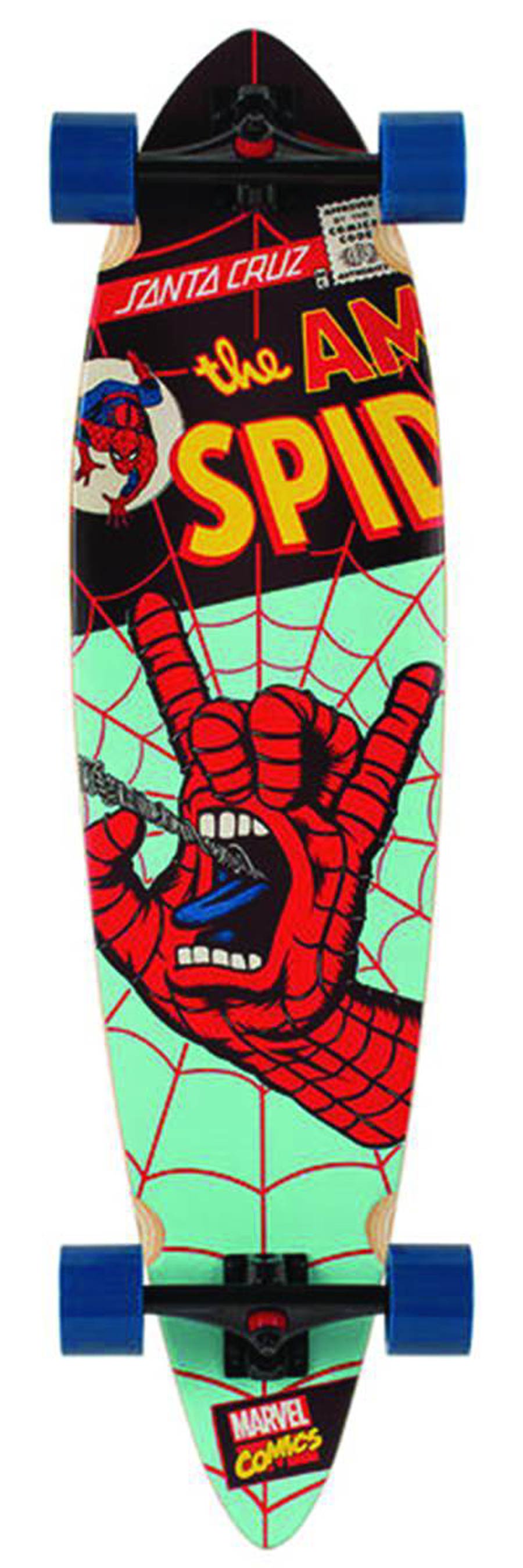 Marvel Spider-Man Hand Pintail Cruzer Skateboard