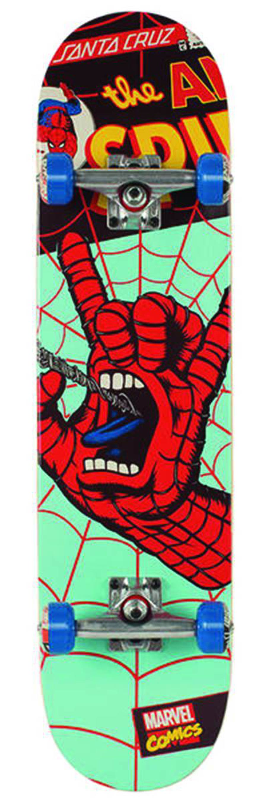 Marvel Spider-Man Hand SK8 Completes Skateboard
