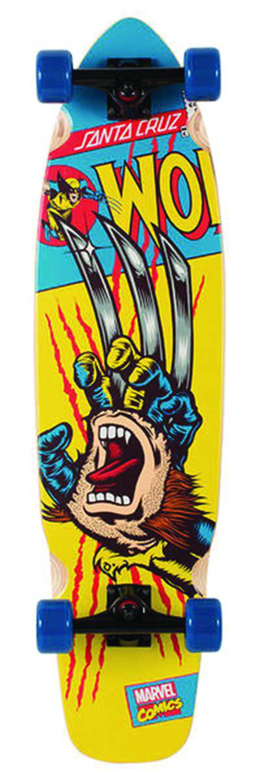 Marvel Wolverine Hand Cruzer Skateboard