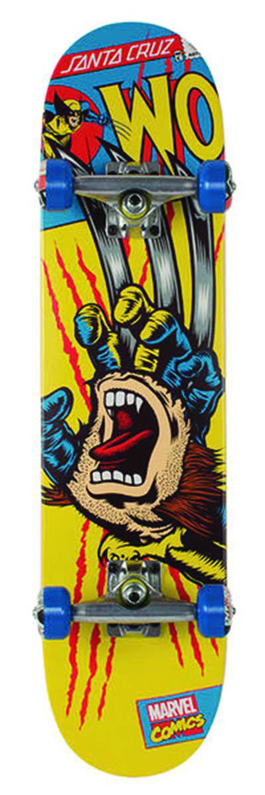 Marvel Wolverine Hand Micro SK8 Completes Skateboard