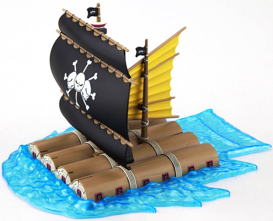 One Piece Grand Ship Collection Kit #11 Marshall D Teachs Pirate Ship