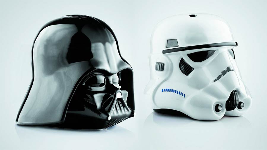 Star Wars Vader / Stormtrooper Salt & Pepper Shaker Set