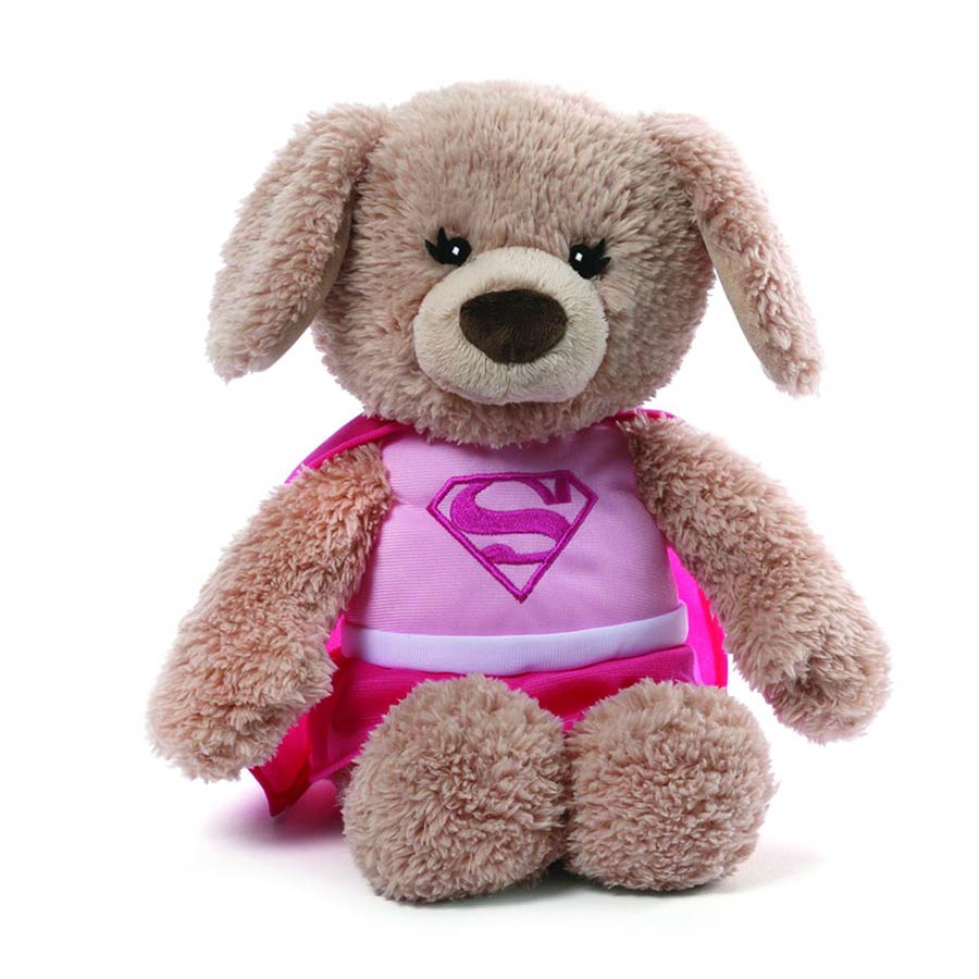 DC Comics Gund 12-Inch Plush - Supergirl Yvette Teddy Bear
