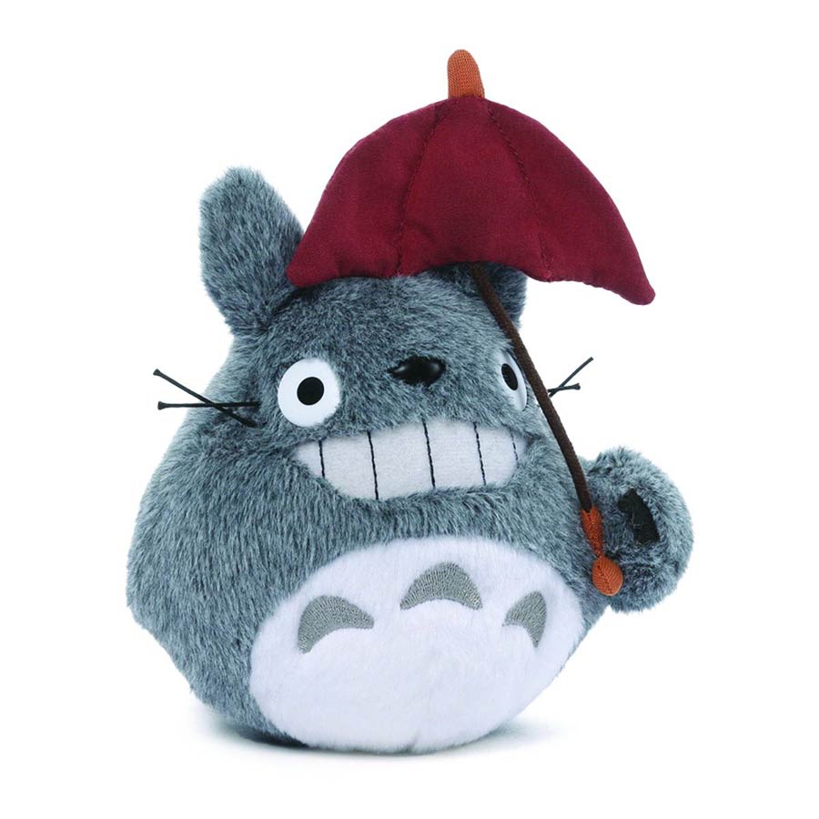 My Neighbor Totoro Totoro With Umbrella 4-Inch Plush