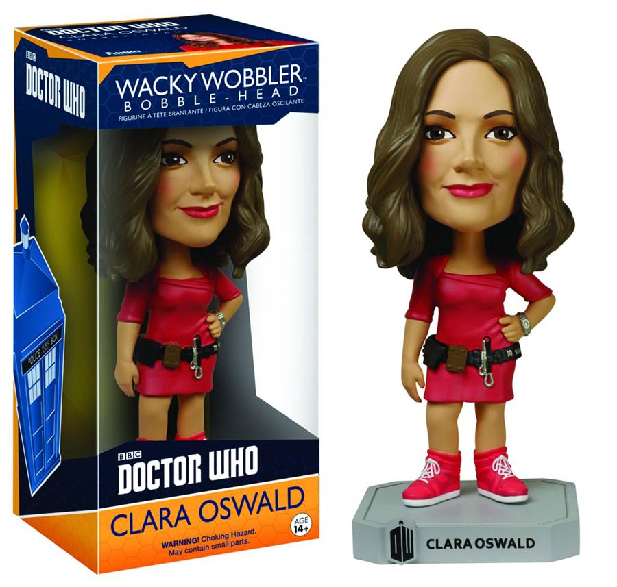 Doctor Who Clara Oswald Wacky Wobbler