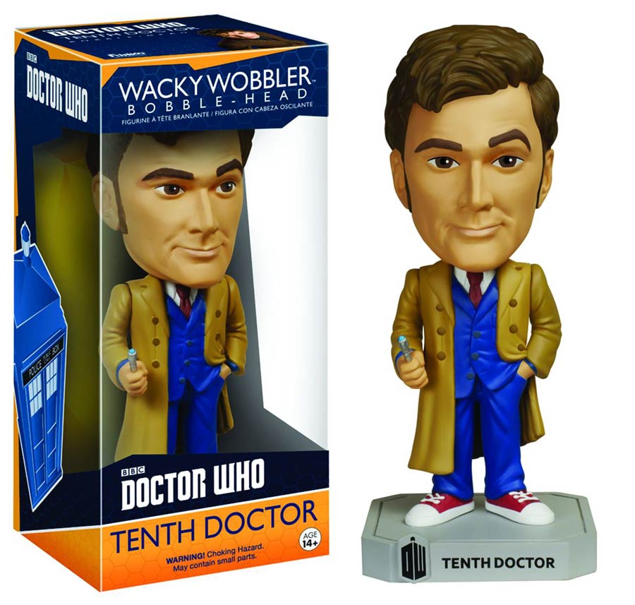 Doctor Who 10th Doctor Wacky Wobbler