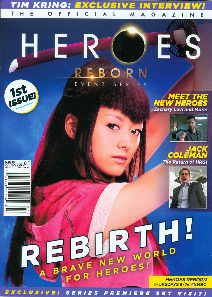 Heroes Reborn Official Magazine #1