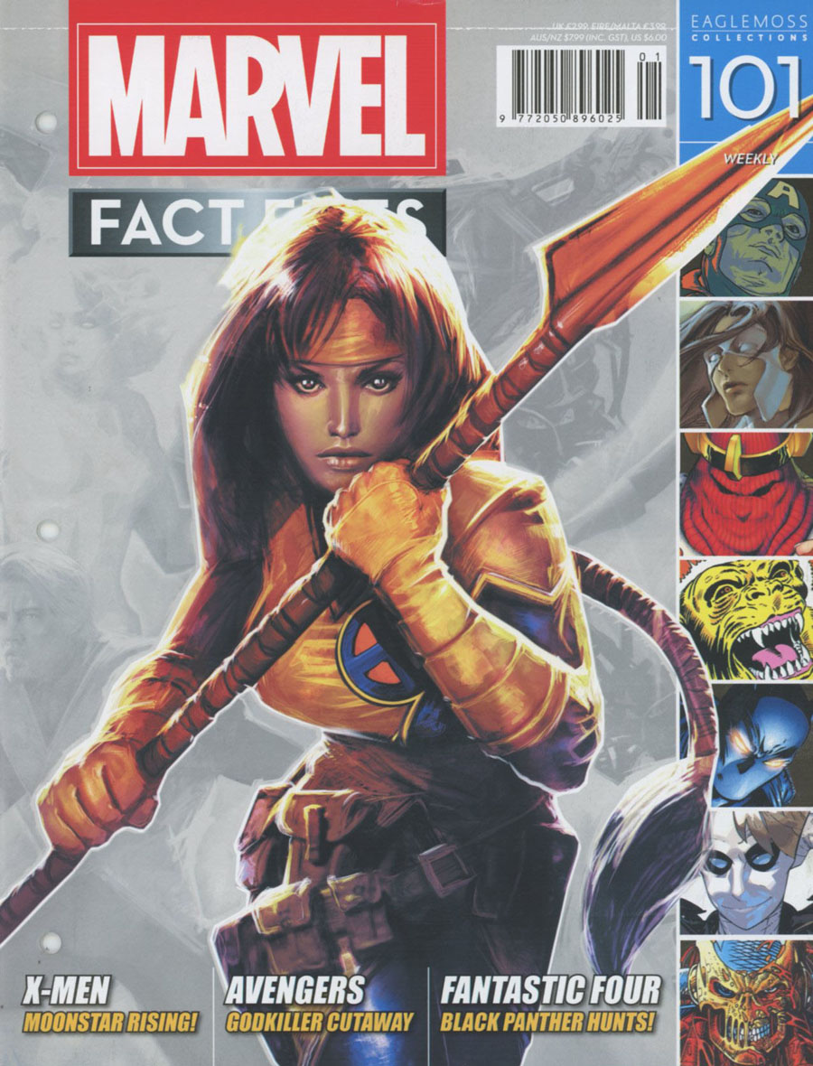 Marvel Fact Files #101 Moonstar