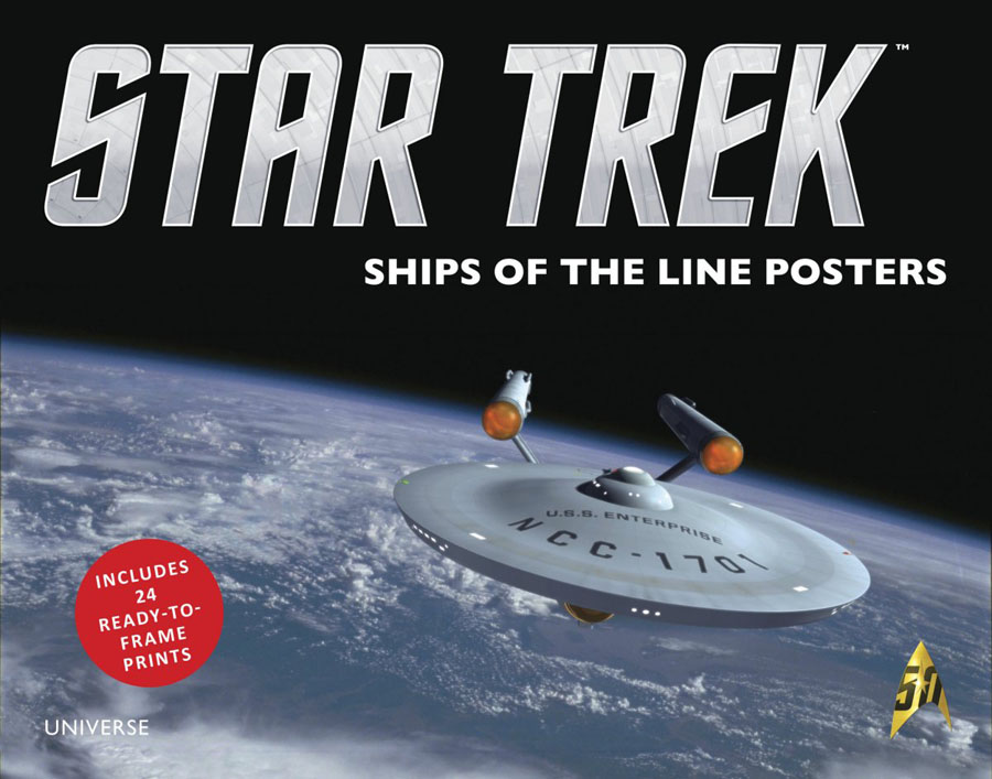 Star Trek Ships Of The Line Posters Book HC